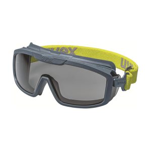 عینک ایمنی گاگل لنز دودی uvex مدل +i-guard