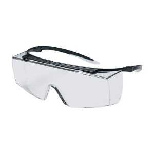عینک ایمنی روی عینکی لنز شفاف uvex مدل super f OTG