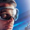 عینک ایمنی گاگل لنز شفاف uvex مدل ultrasonic