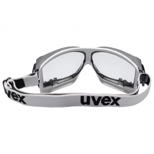 عینک ایمنی گاگل لنز شفاف uvex مدل carbonvision